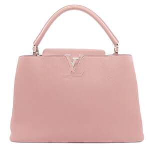 Louis Vuitton M94471 Capucines MM Handbag in Taurillon Leather for Women